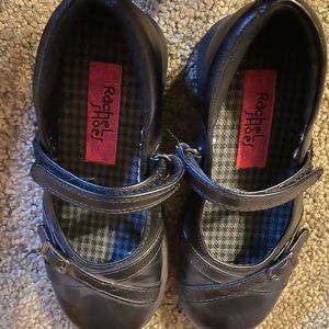 Kids little black dress shoes
